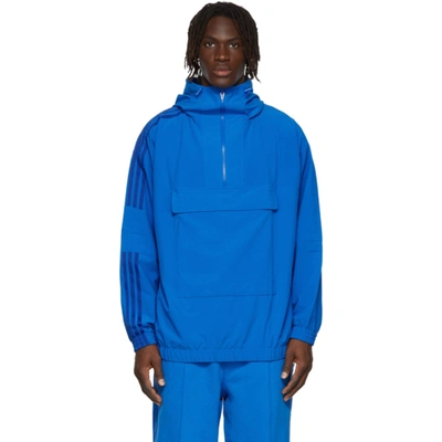 Shop Adidas X Ivy Park Blue Active Jacket