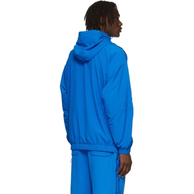 Shop Adidas X Ivy Park Blue Active Jacket