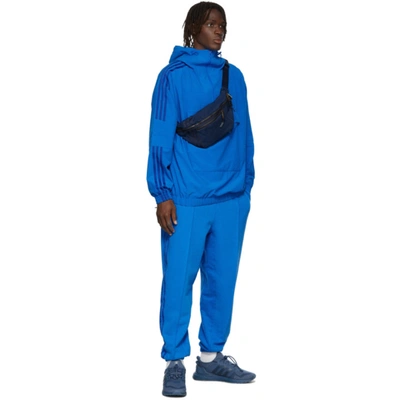 Shop Adidas X Ivy Park Blue Active Jacket