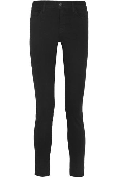 Shop J Brand 811 Photo Ready Mid-rise Skinny Jeans In Black
