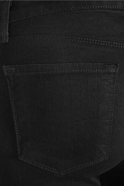 Shop J Brand 811 Photo Ready Mid-rise Skinny Jeans In Black
