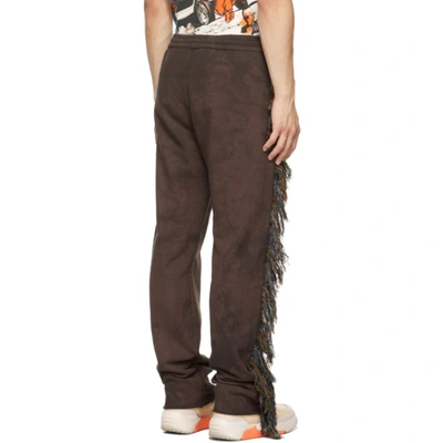 Shop Alchemist Ssense Exclusive Brown Riders In The Sky Lounge Pants