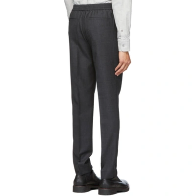 Shop Harmony Grey Paolo Trousers In 001 Dkgrey
