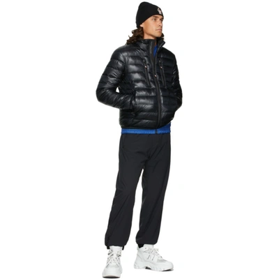 Shop Moncler Black Packable Down Quilted Jacket In 999 Black