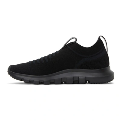 Shop Z Zegna Black Sock 2.0 Slip-on Sneakers In Ner Black