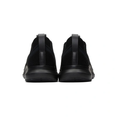 Shop Z Zegna Black Sock 2.0 Slip-on Sneakers In Ner Black