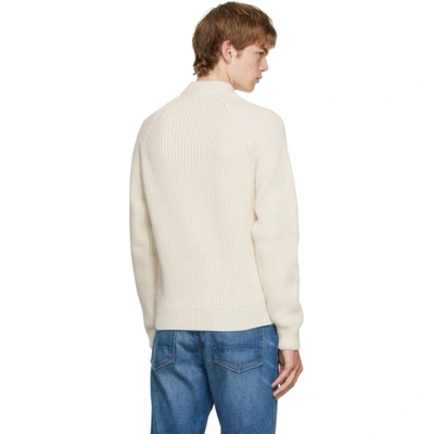 Shop Tom Ford Off-white Cashmere Sweater In N22 Off Whi