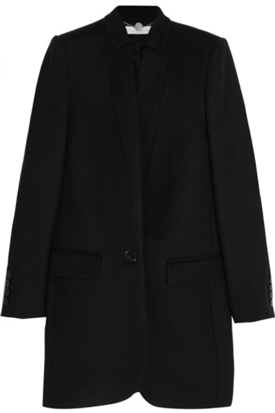 Stella Mccartney Bryce Wool-blend Coat In Black