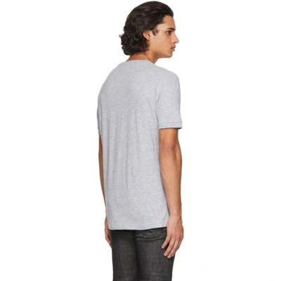 Shop Dsquared2 Grey Tiger T-shirt In 857m Grey Melange