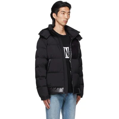 Shop Moncler Black Down Pallardy Jacket In 999 Black