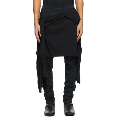 Archive Redux Aw '04 Fitted Jeans With T-shirt In Black