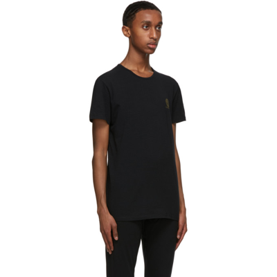 Shop Versace Black Medusa Under T-shirt In A1008 Black