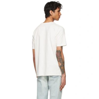 SAINT LAURENT 灰白色 SURFER T 恤