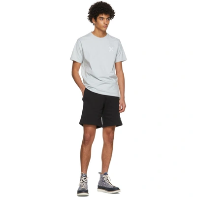 Shop Kenzo Black Little X Classic Sport Shorts In 99 - Black