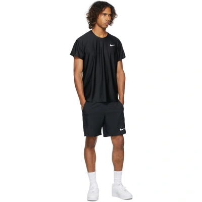 Shop Nike Black Dri-fit Court Victory Shorts