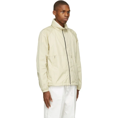 Moncler Genius 2 Moncler 1952 Beige Taffeta Jacket In 80t Beige