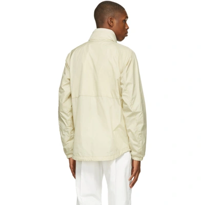 Moncler Genius 2 Moncler 1952 Beige Taffeta Jacket In 80t Beige