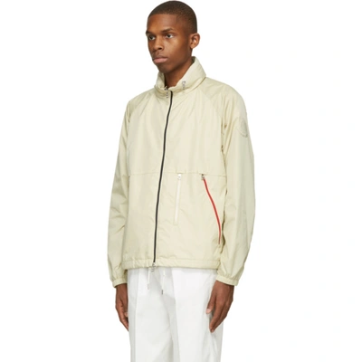 Moncler Genius 2 Moncler 1952 Beige Taffeta Jacket In 80t Beige