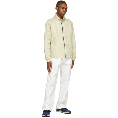 Moncler Genius 2 Moncler 1952 Beige Taffeta Jacket In 80t Beige