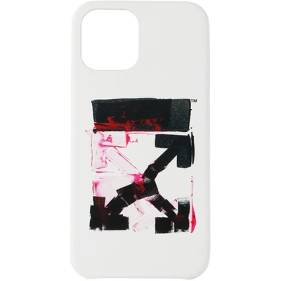 Shop Off-white White Acrylic Arrows Iphone 12 Pro Max Case