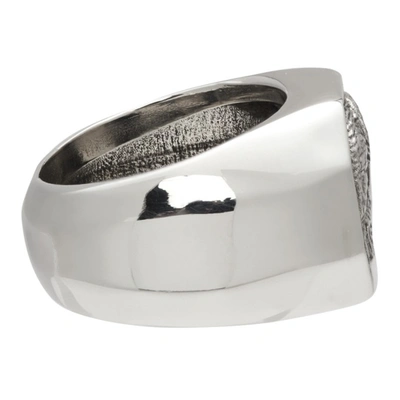 Shop Emanuele Bicocchi Silver Caesar Ring
