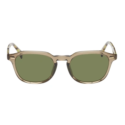 Raen Taupe & Tortoiseshell Clyve Sunglasses In Nopal/btlgr