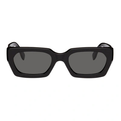 Shop Retrosuperfuture Black Teddy Sunglasses