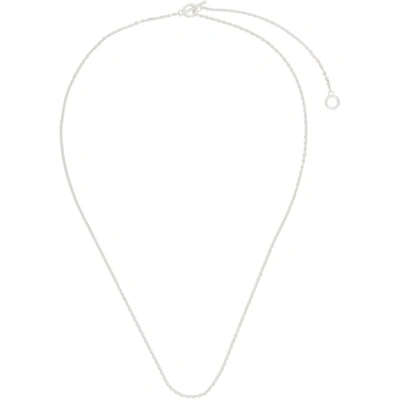Shop All Blues Silver String Necklace