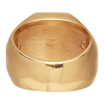 Shop Emanuele Bicocchi Gold Caesar Ring