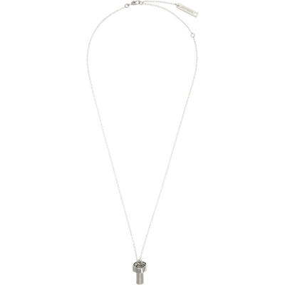 Shop Ambush Silver Bolt Pendant Necklace