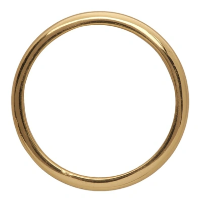 Shop Emanuele Bicocchi Gold Ball Band Ring
