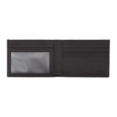 Shop Fendi Black Leather Us Dollar Bifold Wallet In F0gxn - Ner
