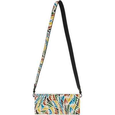 Shop Fendi Multicolor Ff Vertigo Horizontal Box Bag In F0u2v White