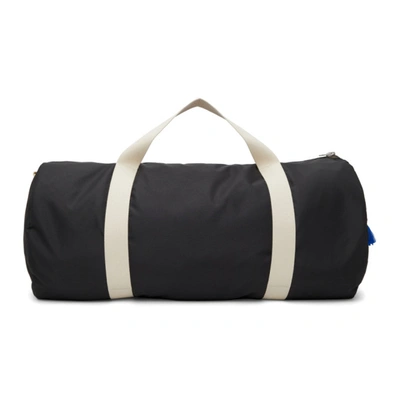 Shop Acne Studios Black Arataki Face Duffle Bag