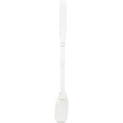 Shop Balenciaga White Space Phone Holder Pouch In 9000 White