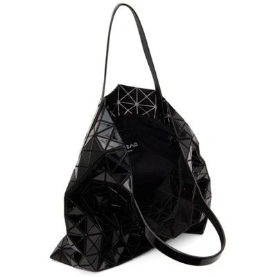 Shop Bao Bao Issey Miyake Black Prism Tote In 15-black