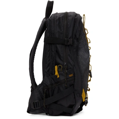 Shop Nike Black Acg Karst Backpack In Black/black/peat Mos