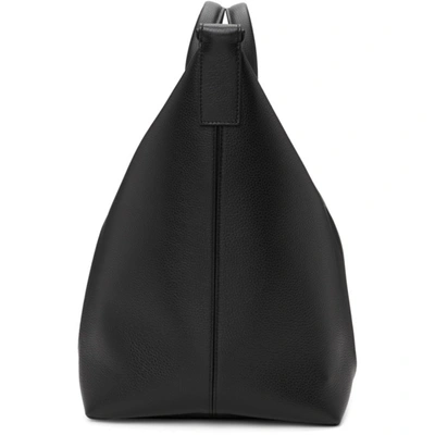 Shop Balenciaga Black Large Hourglass Tote In 1000 Black