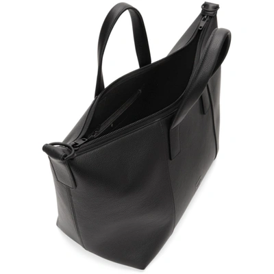 Shop Balenciaga Black Large Hourglass Tote In 1000 Black