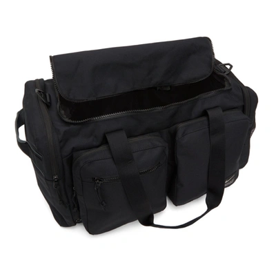 Shop Nike Black Medium Utility Power Training Duffle Bag In 12 Black/black/enigm