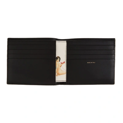 Shop Paul Smith Black Leather Naked Lady Wallet In 78 Black