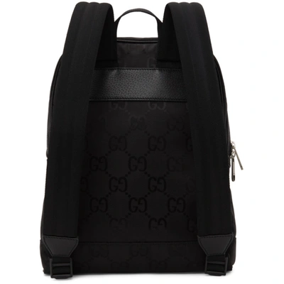 Shop Gucci Black Off The Grid Backpack In 1000 Black