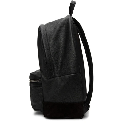 Shop Amiri Black Embossed Classic Backpack