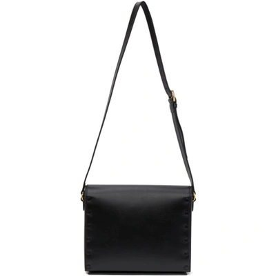 Shop Gucci Black & Multicolor Board Messenger Bag In 8566 Ner/cr