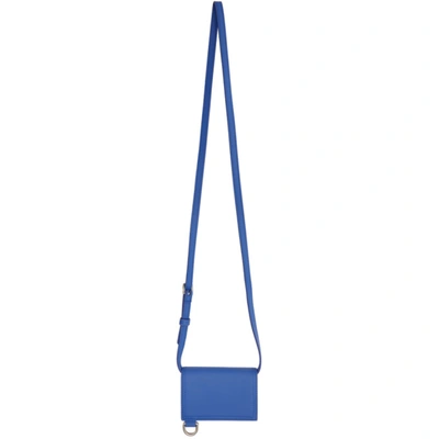 Shop Jacquemus Blue 'le Porte Azur' Wallet