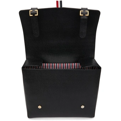 Thom Browne Black Rwb Structured Backpack