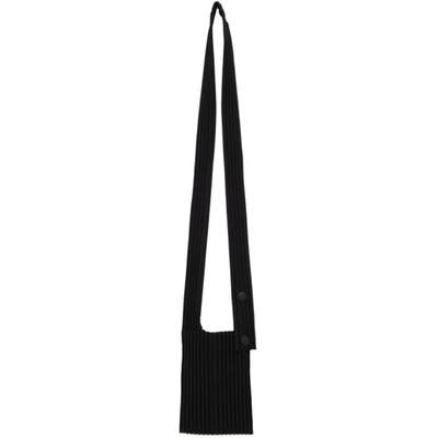 Shop Issey Miyake Black Pocket Bag In 15-black