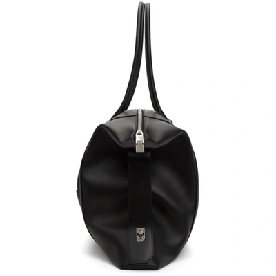 Shop Givenchy Black Large Antigona Lock Soft Tote In 001-black
