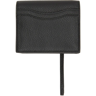 Shop Balenciaga Black Neo Classic Flap Wallet In 1000 Black