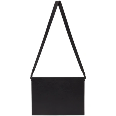 Shop Fendi Black Messenger Box Bag In F1z35 - Ner